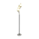 Stilnovo, floor lamp with three opalines, Italy 1950