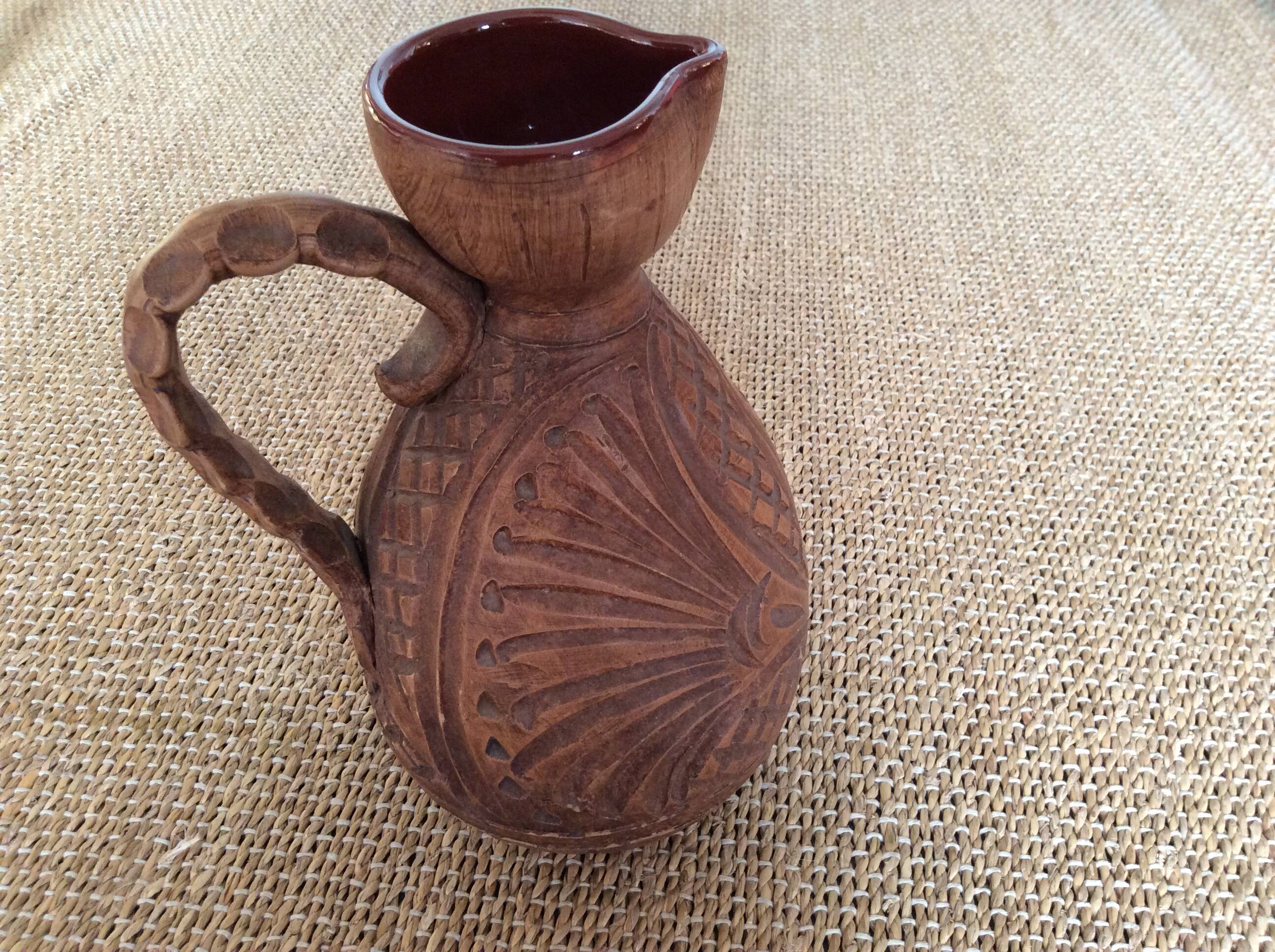 Ceramic pitcher