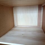 Armoire pieds compas rénovée