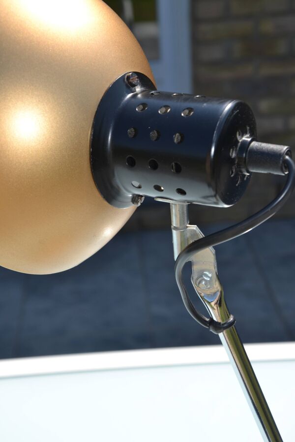 Lampe de bureau articulée Aluminor années 80