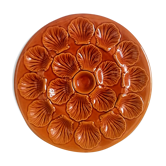 Oyster dish barbotine, 1960