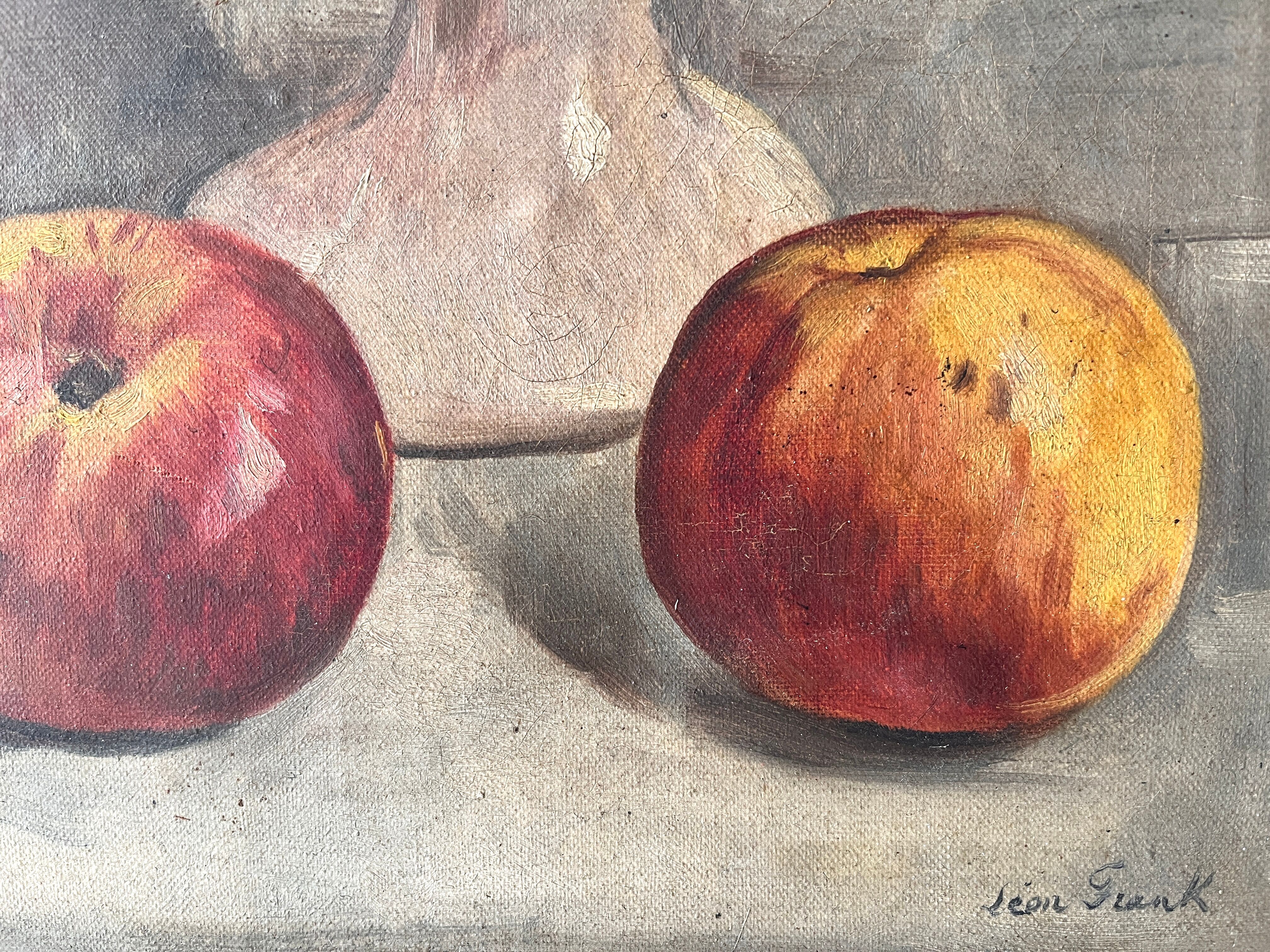 Still Life with Apples circa 1930, oil painting on canvas