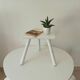 Vintage tripod milking stool