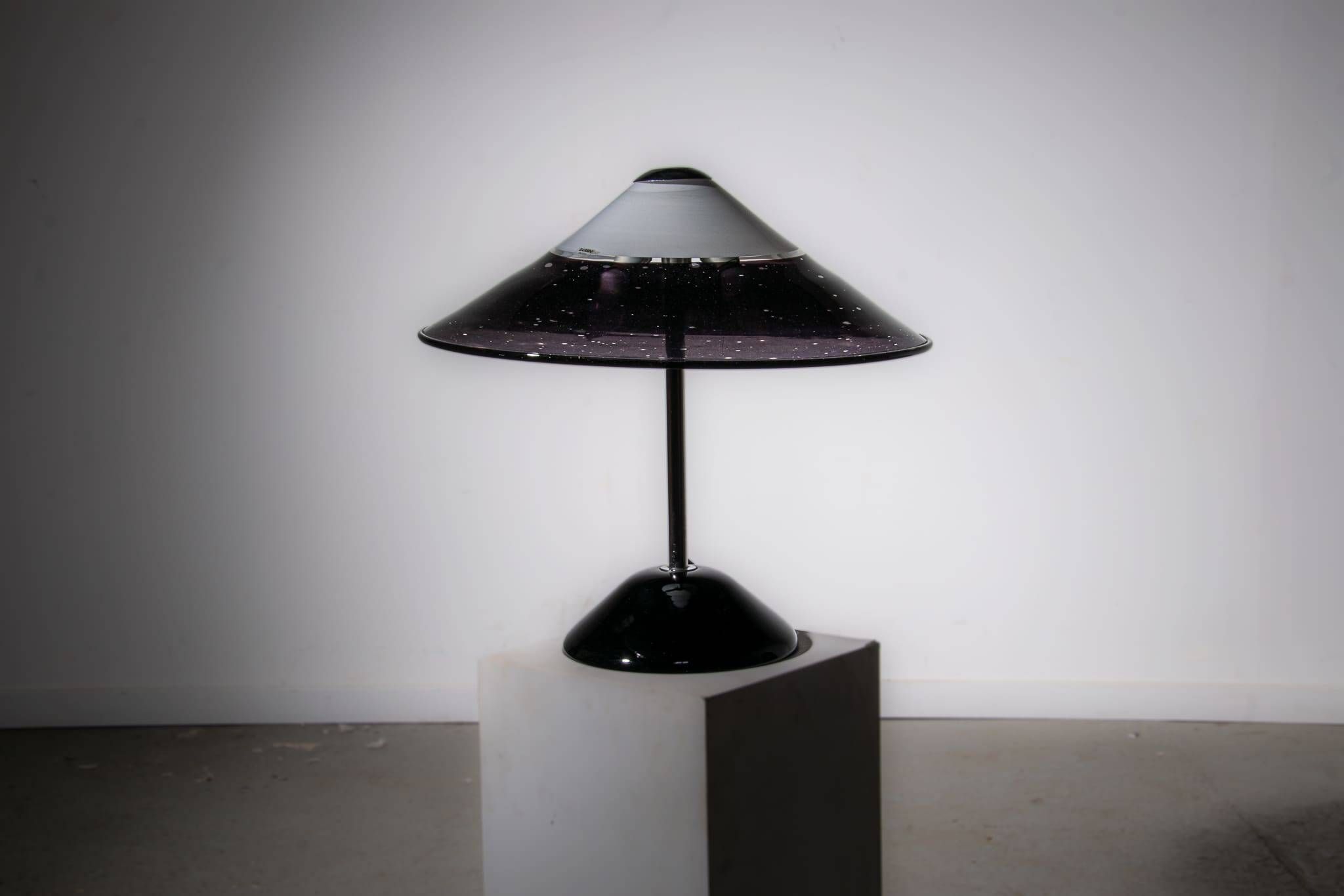 Afredo Barbini Murano glass table lamp circa 1980