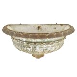 Pair of Medici cast iron wall-mounted basins
