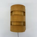 Scandinavian Modern Pine Wall Light by Hans Agne Jakobsson for Markaryd, Sw