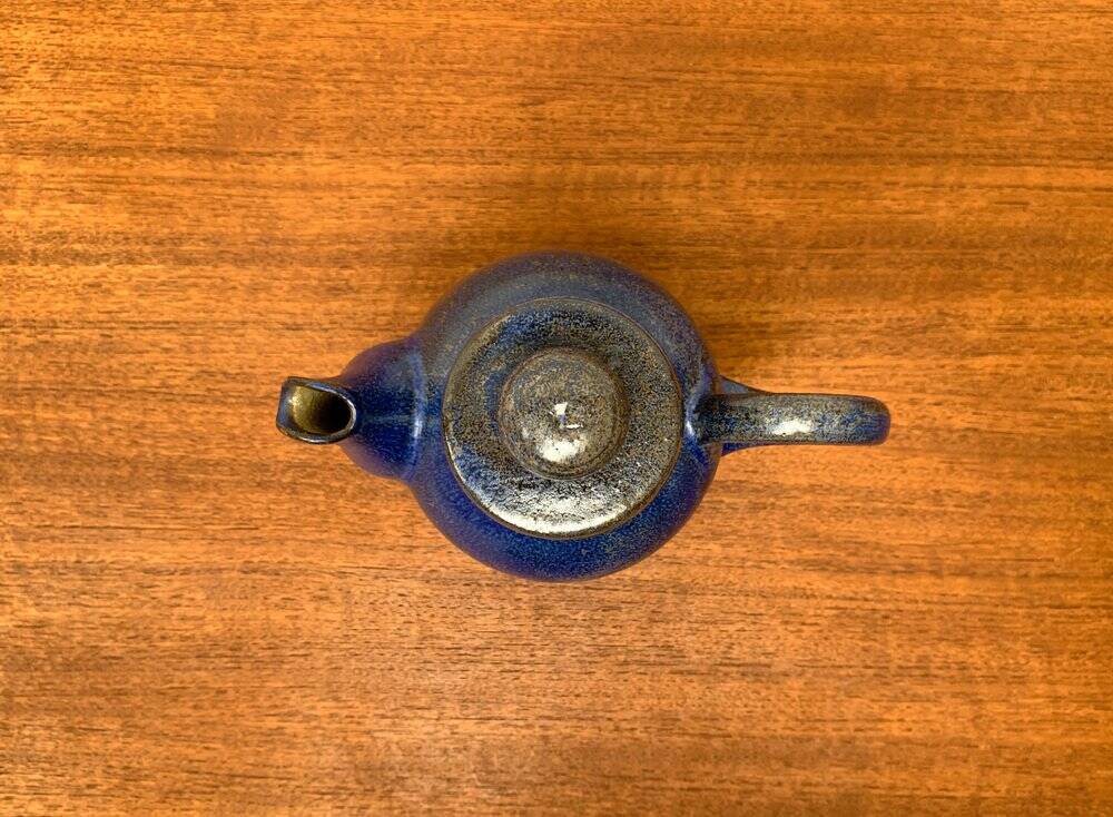 Ceramic teapot from mid-century Germany by Meike Falck Nicolaisen, 1960s.