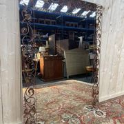 Miroir de Bistrot - Brasserie églomisé 160 cm