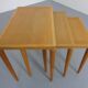 Danish Oak Nesting Tables by H.W. Klein for Bramin, 1960s, Set of 3