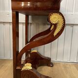 Small Restoration style mahogany console