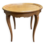 Louis XV cherry pedestal table