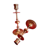 Pair of bougeoirs bronze
