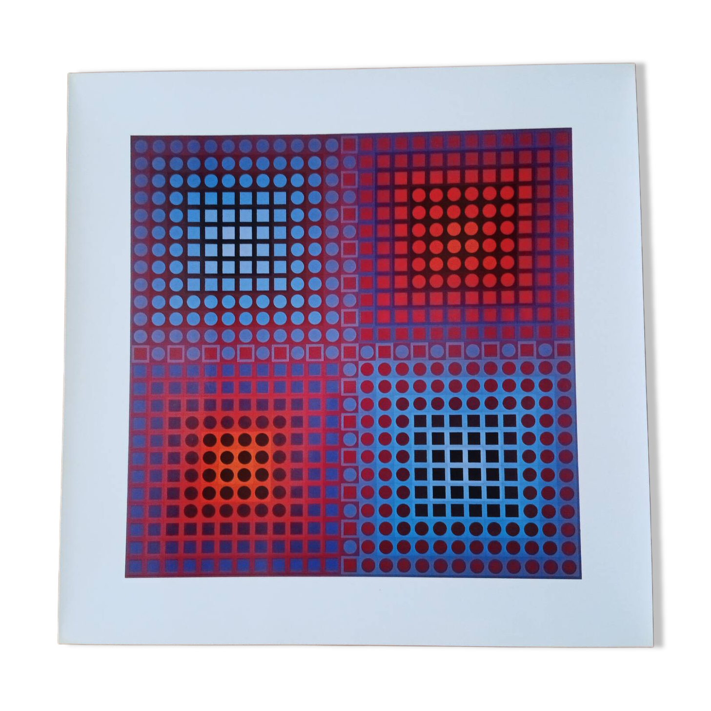 Sérigraphie Pp art Victor Vasarely - Éditions du Griffon