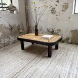 Capron “herbarium” oval coffee table