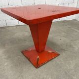 Pair of Tolix Kub model tables from the 1950s