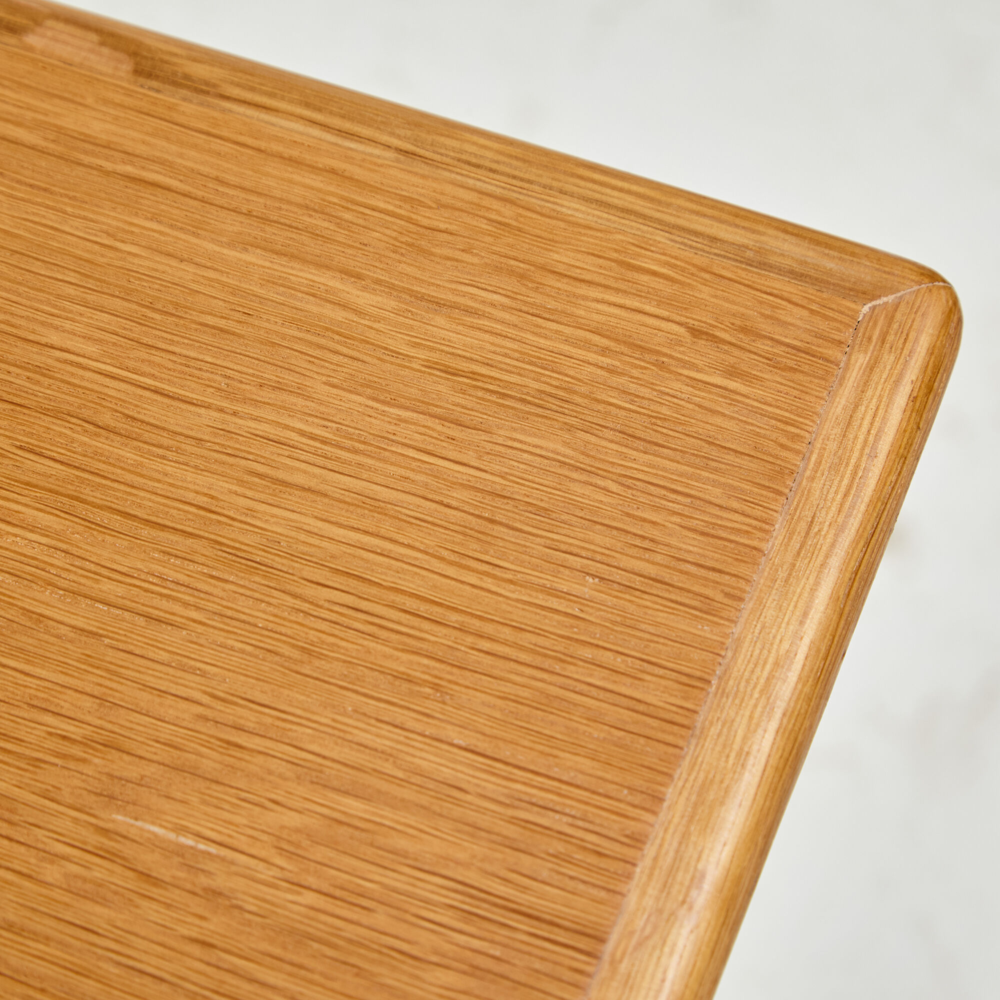 Restored oak dining table