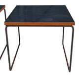 Pair of Pierre Guariche flying tables for Steiner