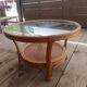 Rattan coffee table