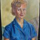 Portrait of woman french school of the twentieth century