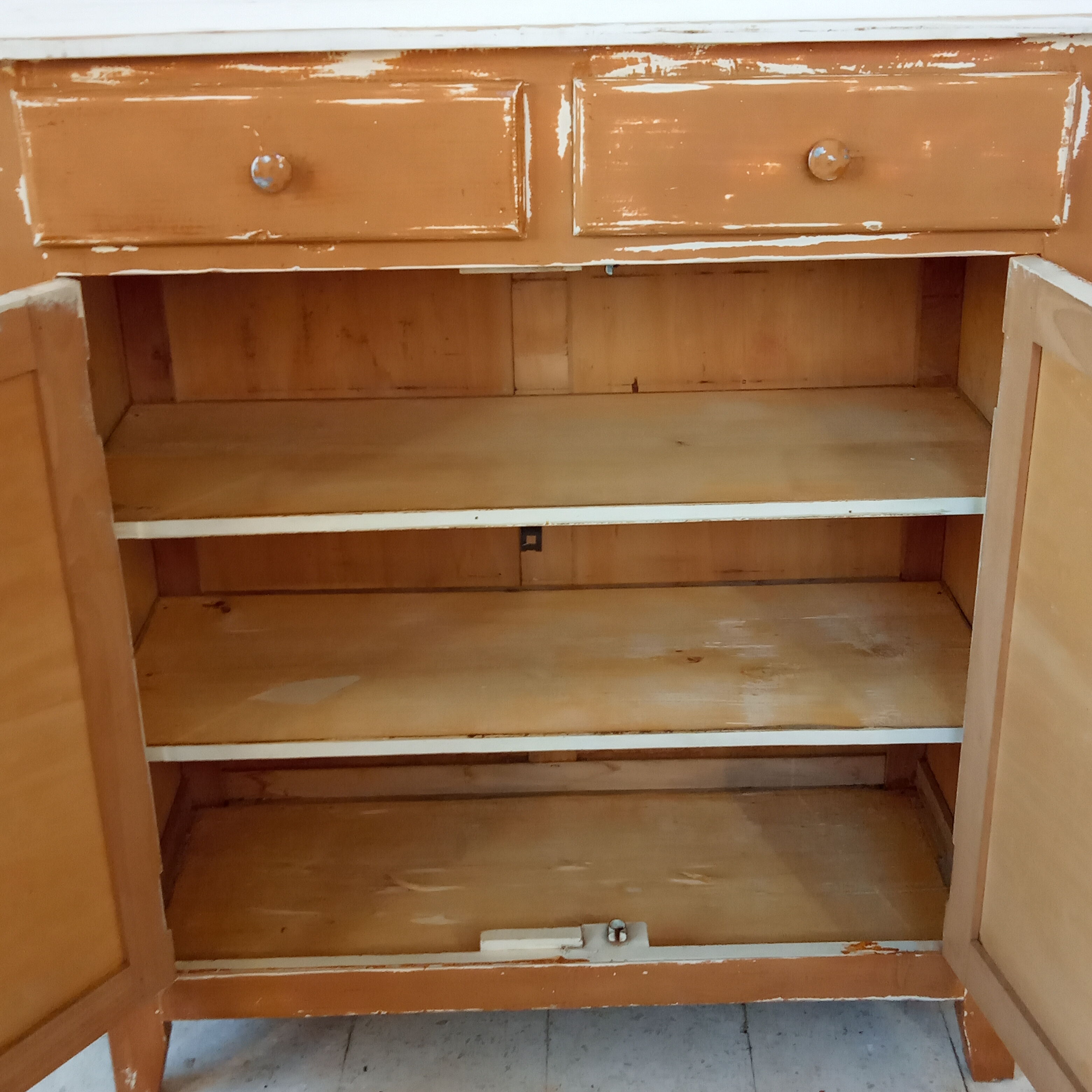 Patinated parisian buffet