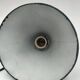 Industrial enamelled cone