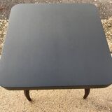 H259 coffee table by Jindrich Halabala in brown and white beech, 1930s design.