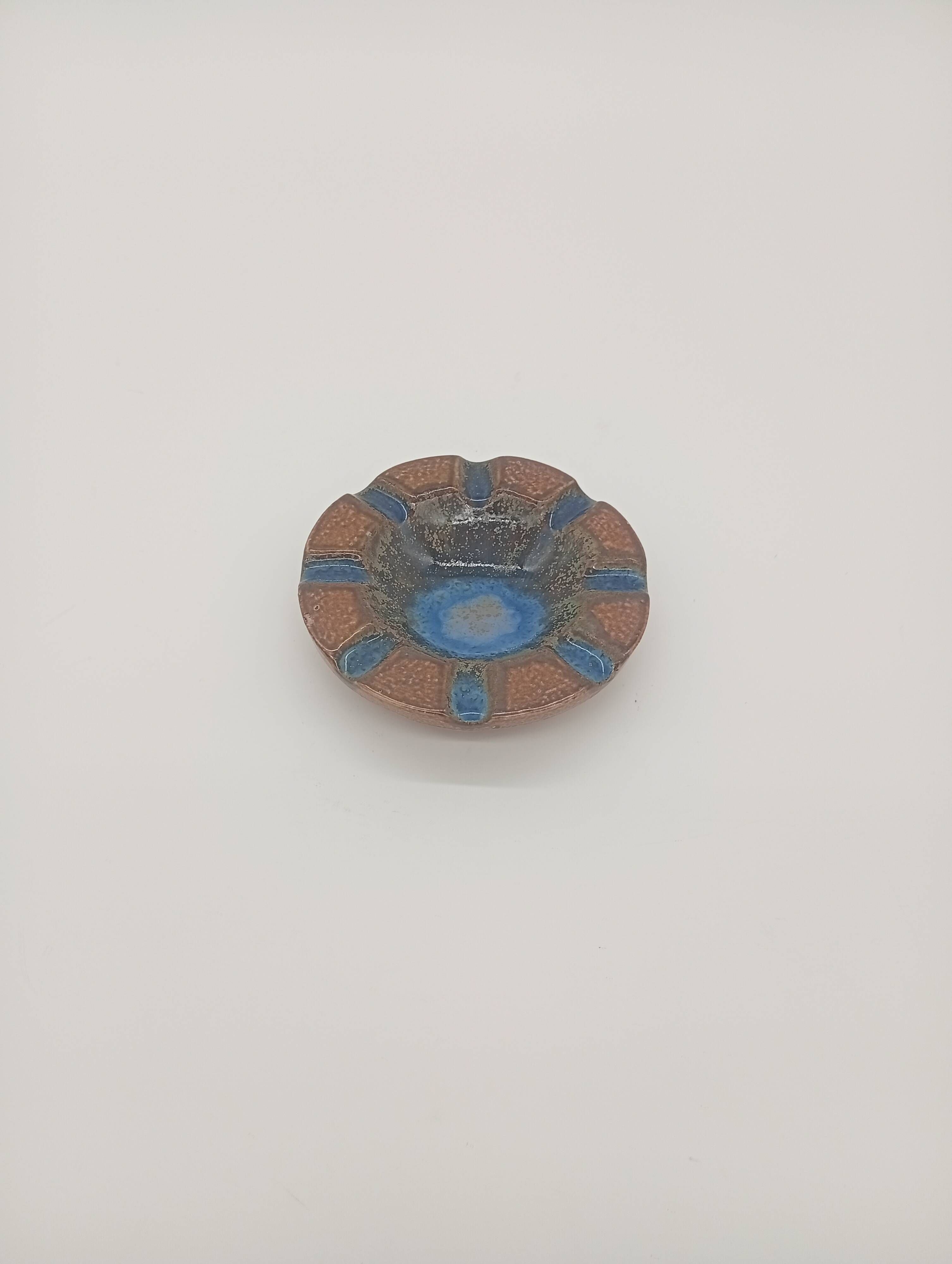 Enamelled Ceramic Ashtray Henri Picard France Art Deco France 1930s