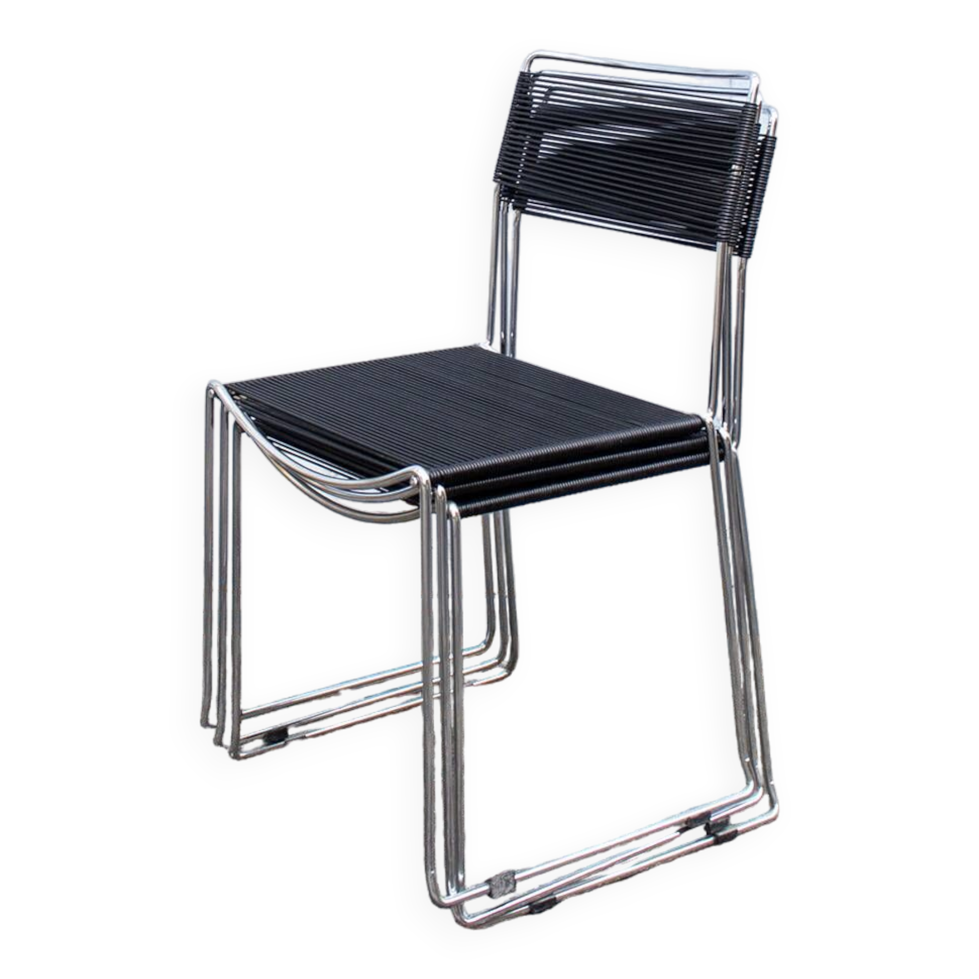 Spaghetti Chair by Giandomenico Belotti for Alias, 1979, Set of 3