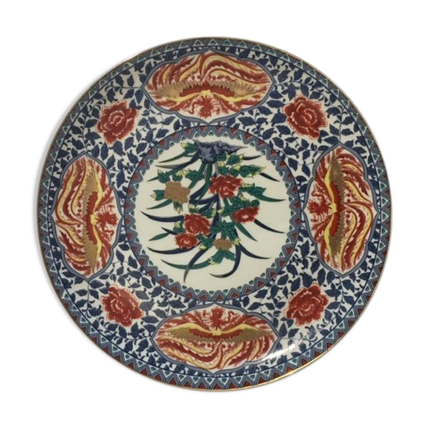 Japanese decorative plate