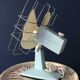 Vintage calor tilting fan mint