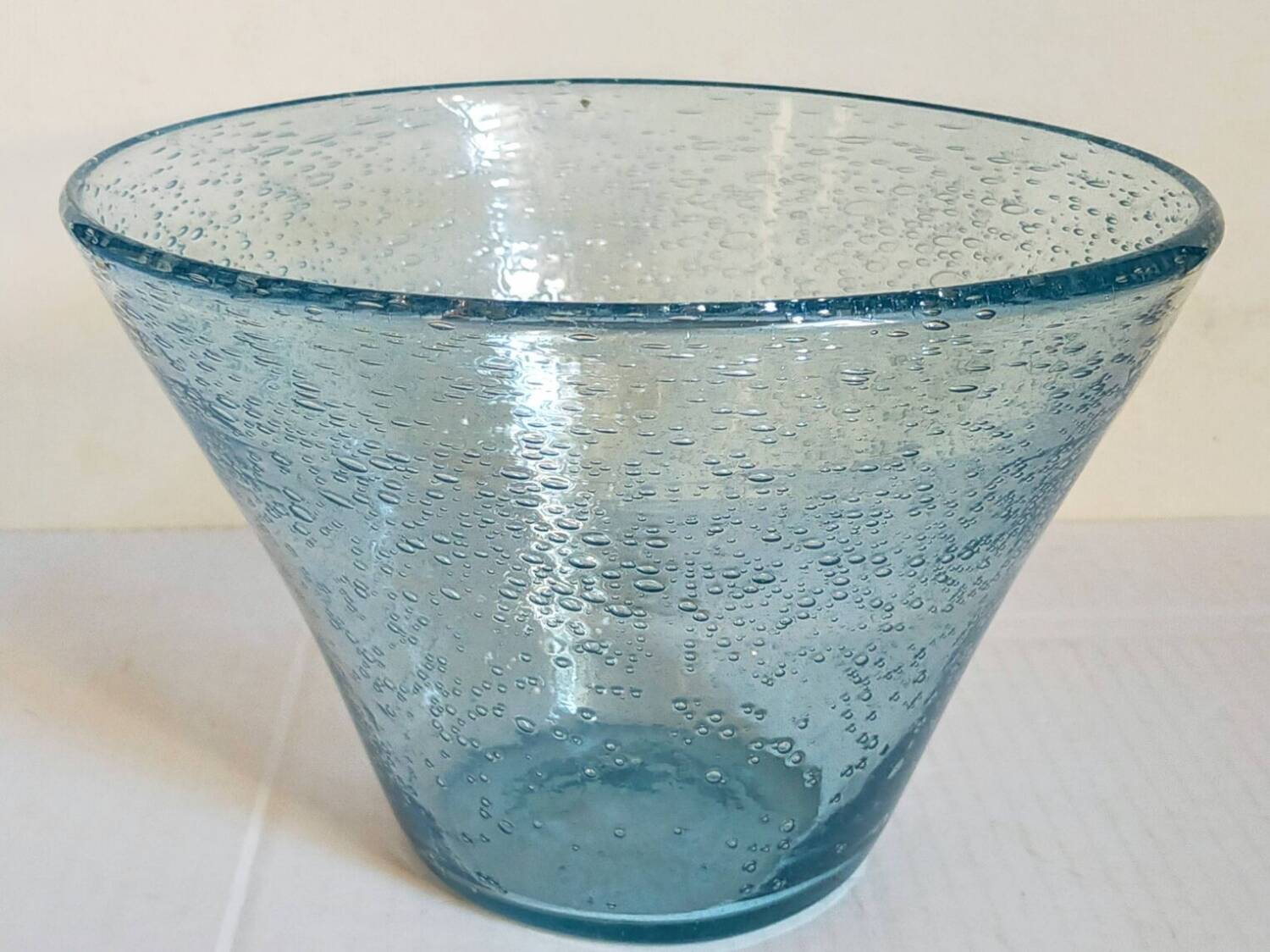 Saladier en verre soufflé