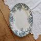 Antique oval serving dish, ironstone, Saint Amand and Hamage - Model Ma