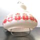 Hanging former opaline blanc monte - drop decor 70s vintage