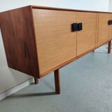 Enfilade scandinave en noyer , années 60