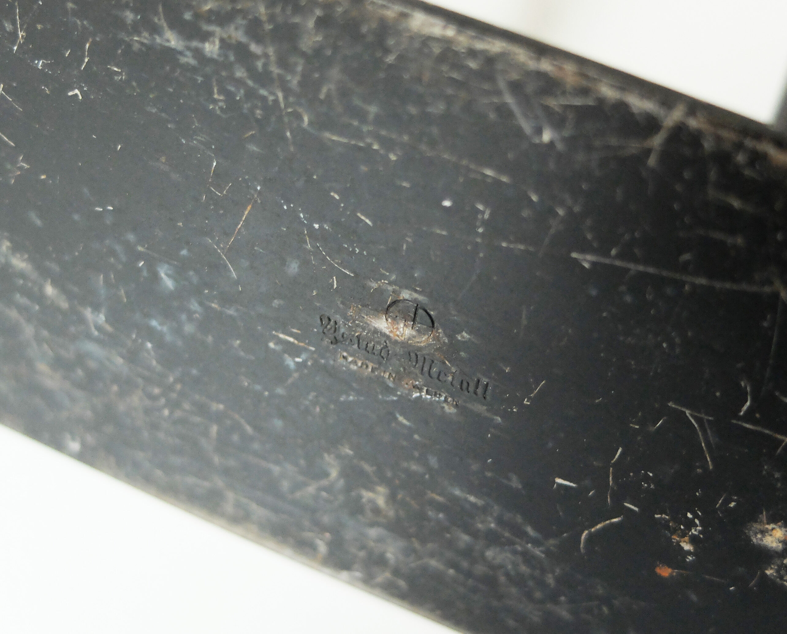 Vintage Scandinavian candlestick, Gunnar Ander for Ystad Metall, Sweden