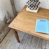 Oak desk with spindle legs, 1950s