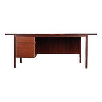 Rosewood desk, Danish design, 1970s, manufacture: Nipu