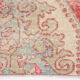Tapis turc en laine rouge et beige 198x112Cm