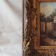 Oil painting on panel