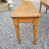 Paire de banc ancien en orme