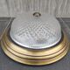 Plafonnier applique globe verre ananas vintage style art déco Sayol Spain