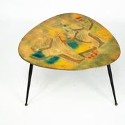 Italian Mid-Century Modern Tripod Coffee Table, 1950s