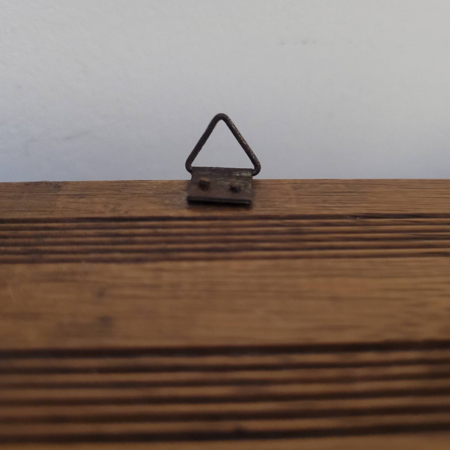 Vintage wooden wall shelf – post-war design (1930s-1940s)