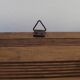 Vintage wooden wall shelf – post-war design (1930s-1940s)