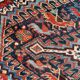 Ancient persian ghashghai carpet 130x182 cm
