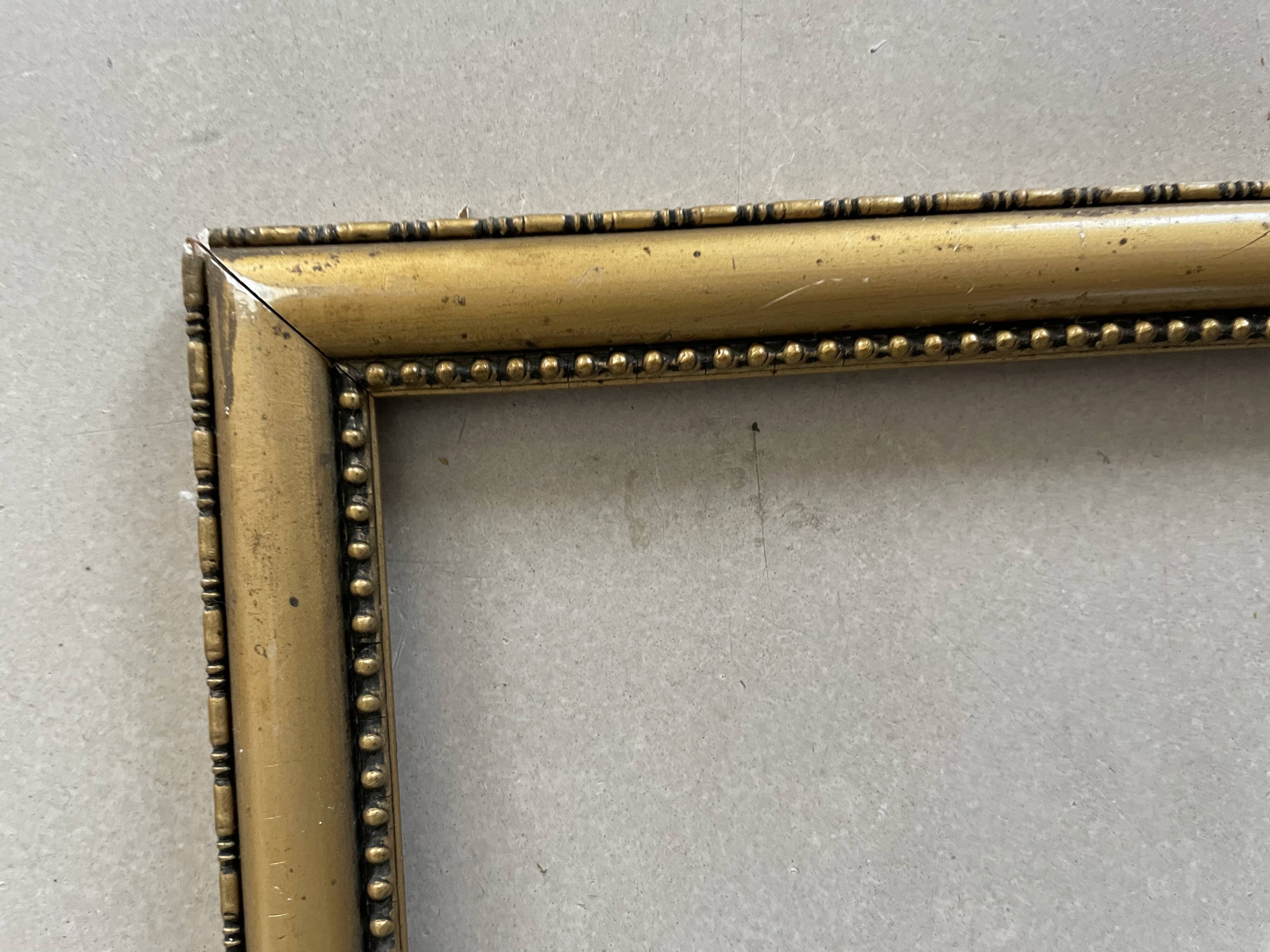 Old golden frame 30x41cm