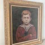 Portrait ancien de jeune homme