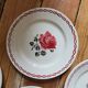Lot #1 of 6 Germaine de Badonviller dessert plates