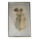 Lithograph, Frédérique Vallet-Bisson, Elegant, 1900s,