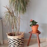 Vintage tripod stool 60s/70s